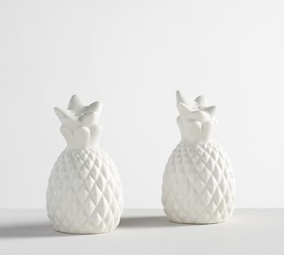 pottery salt and pepper shakers