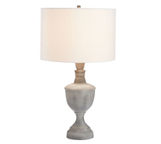 grey side lamps