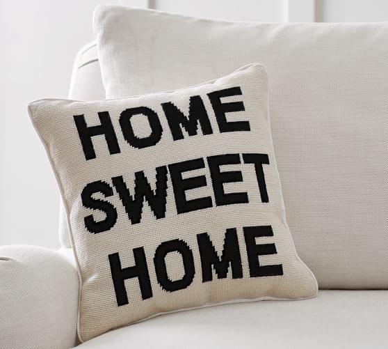 home sweet home throw pillow