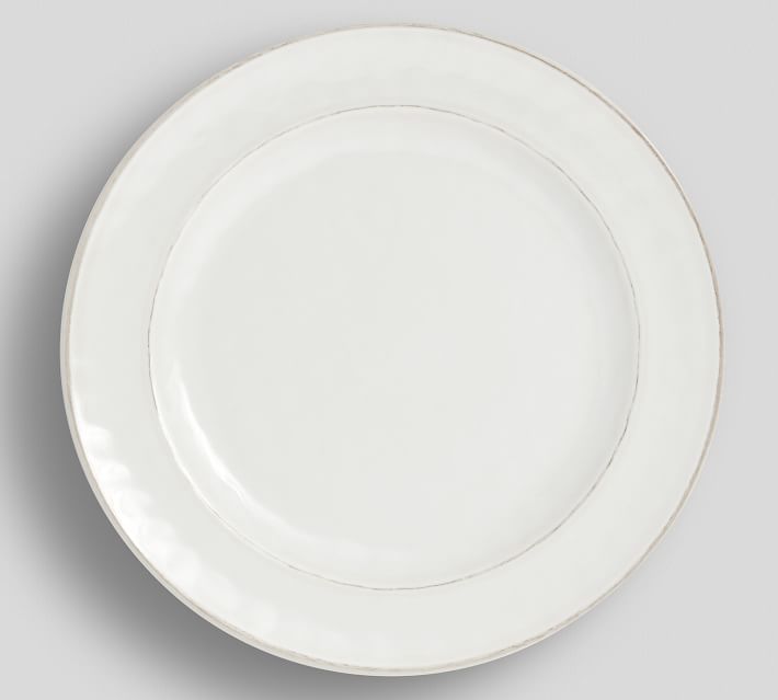 Cabana Melamine Dinner Plate, Single - Navy