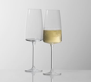 patterned champagne flutes