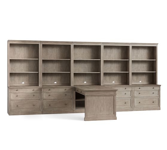 Livingston Office Collection Home Office Furniture Pottery Barn