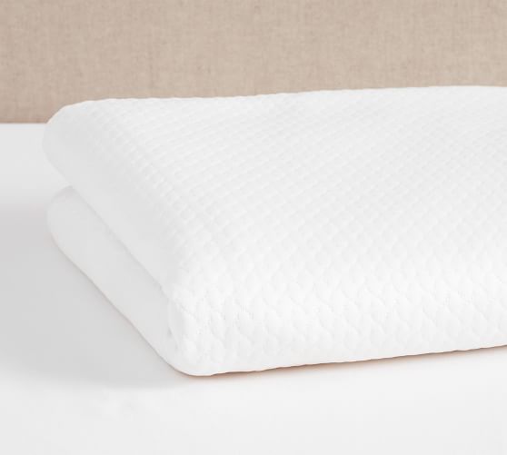 pottery barn crib mattress pad