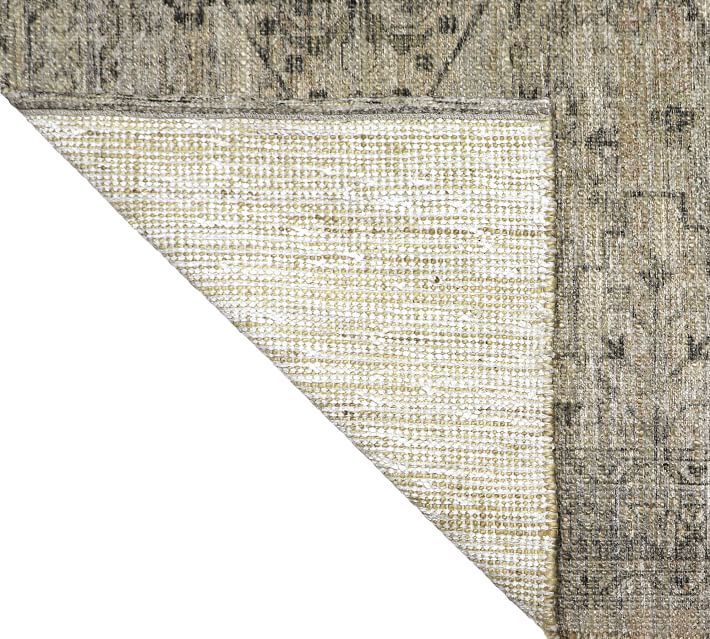 Lorre Handwoven Jute Chenille Rug Pottery Barn