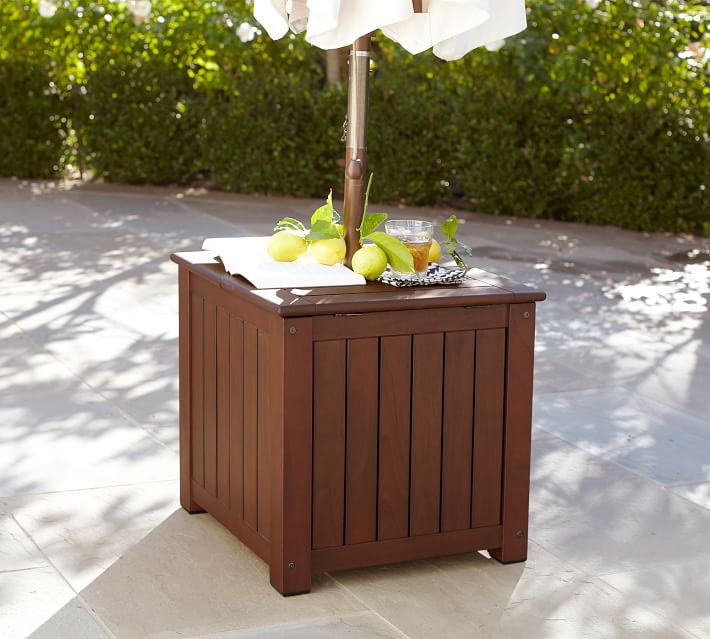 umbrella stand for under table