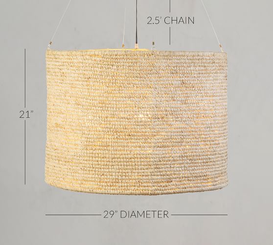 Raffia Shade Pendant Pottery Barn Raffia Shade Pendant Pottery Barn