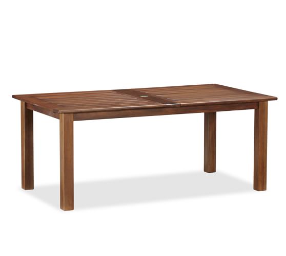 Chatham Fsc Mahogany Extending Dining Table Pottery Barn