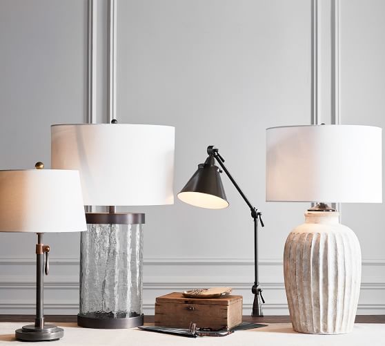 pottery barn architect lamp