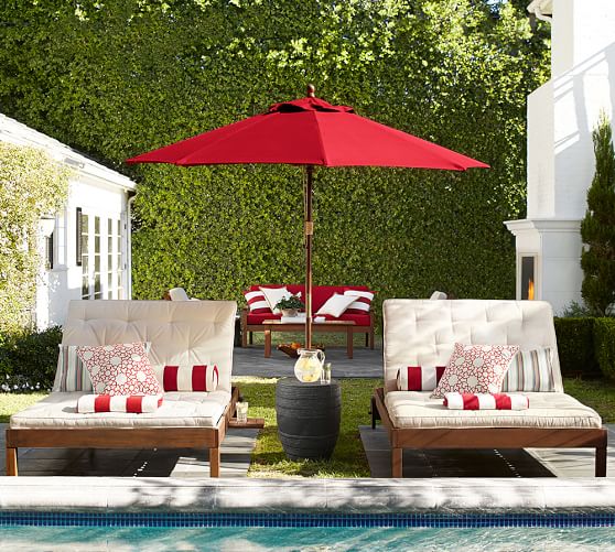 double chaise lounge kids