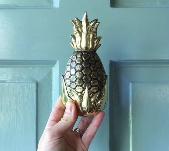 Pineapple Door Knocker Pottery Barn