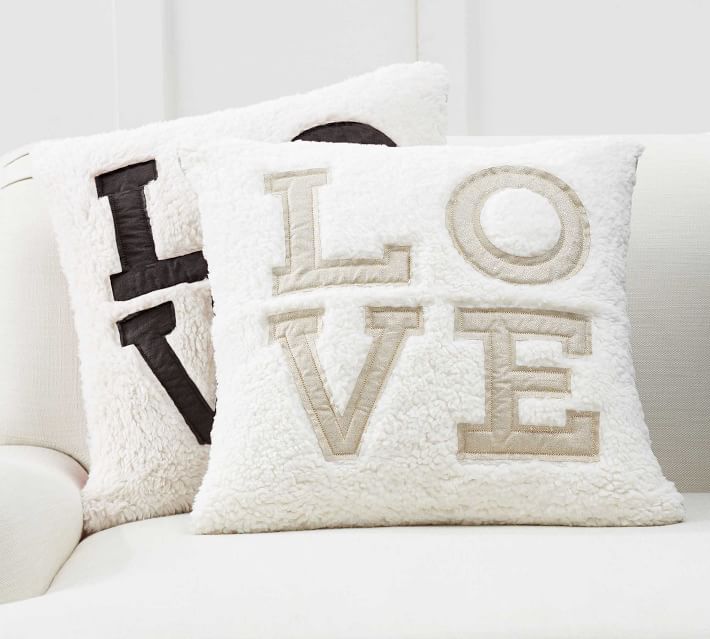 love decorative pillow