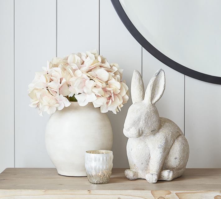 Stone Easter Bunny Sculptures Pottery Barn