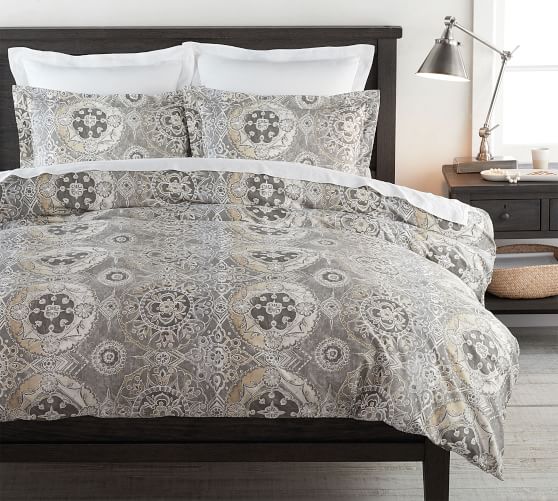 pottery barn pink duvet cover