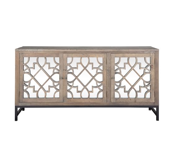 Lillian Mirrored Buffet Table | Pottery 