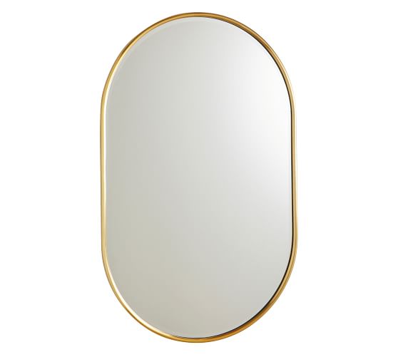 Vintage Pill Shaped Mirror Pottery Barn Most relevant best selling latest uploads. vintage pill shaped mirror