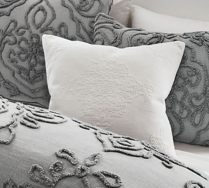 Maddie Textured Pillow Covers Pottery Barn
