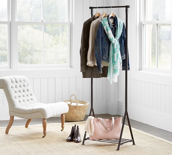 pottery barn clothes rack