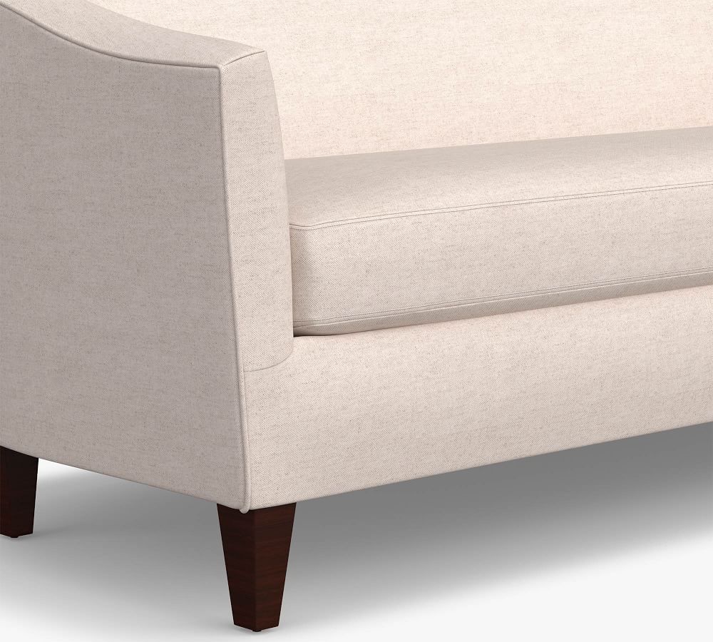 Harlow Upholstered Sofa Sofas For Small Spaces Pottery Barn