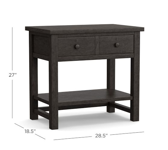 Farmhouse 28 5 2 Drawer Nightstand Pottery Barn