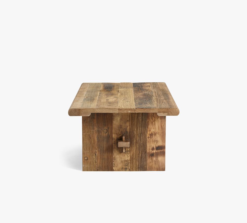 Easton Rectangular Reclaimed Wood Coffee Table