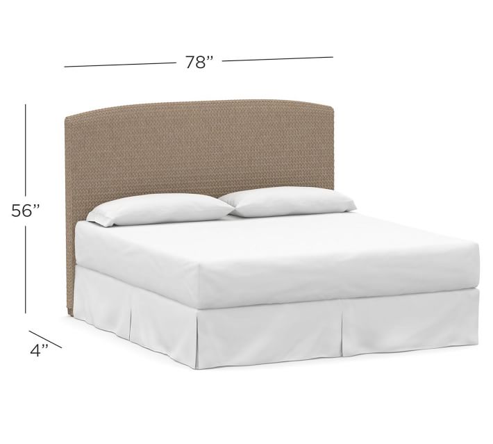 Seagrass Headboard Pottery Barn