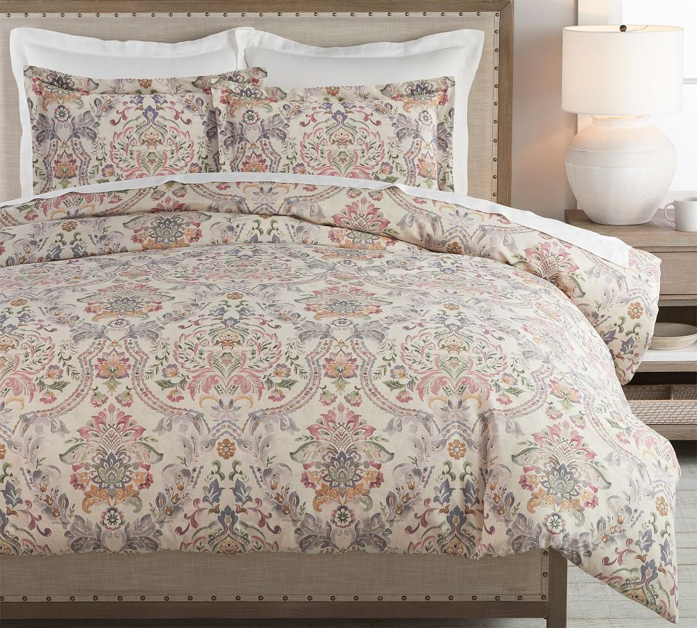 Ivana Print Patterned Duvet Cover Pottery Barn