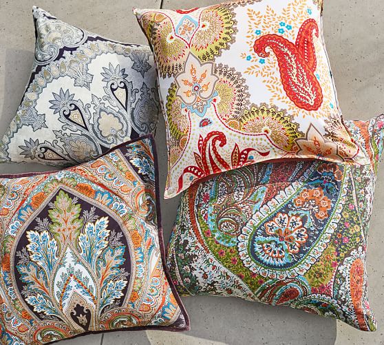 pottery barn outdoor pillows