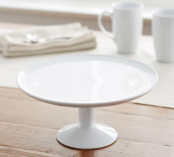 pottery cake stand
