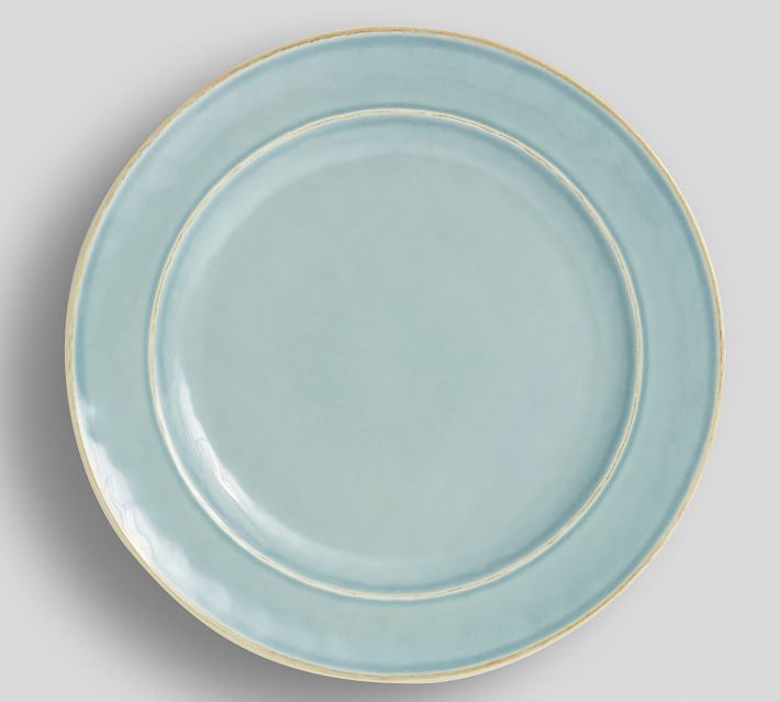 Cabana Melamine Dinner Plate, Single - Navy