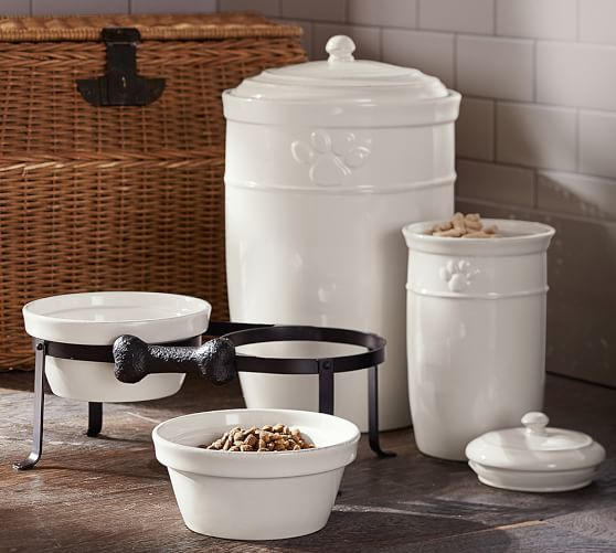 ceramic dog food bowls