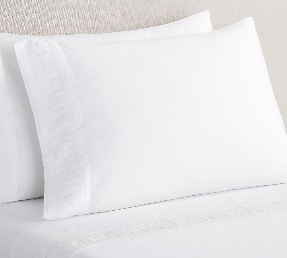 Ruched TENCEL™ Sheet Set Pottery Barn