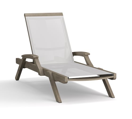 White Mesh Lounge Chair / Hot Mesh Lounge Chair Pelago Palm Springs