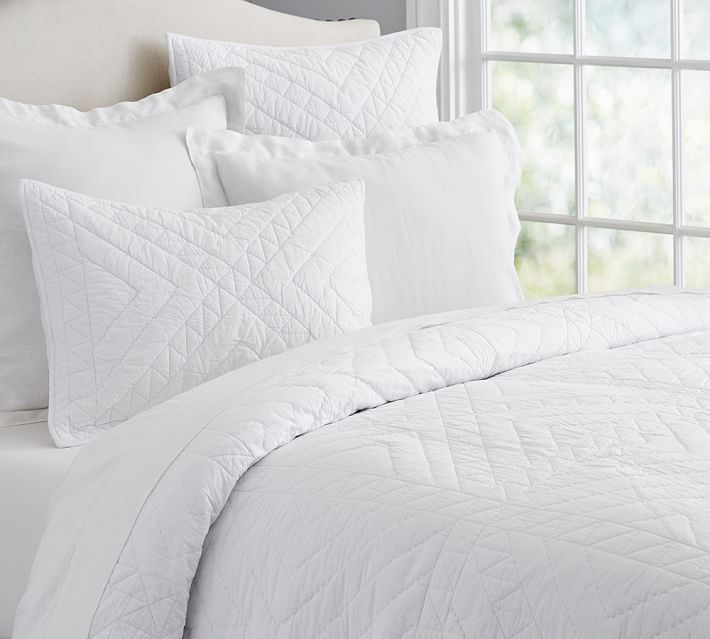 Elena Quilt & Shams | Pottery Barn