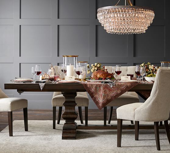 Banks Extending Dining Table Pottery Barn