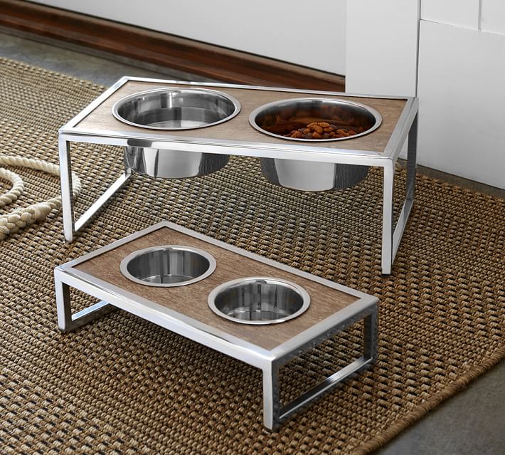 pottery barn dog bowls
