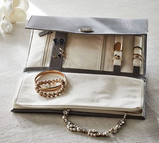 Jewelry Organizer Mckenna Jewelry Binder Box Dupe Pottery Barn