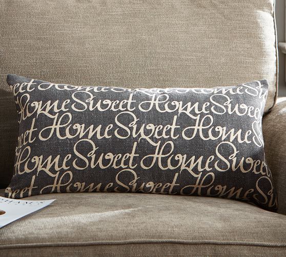 home sweet home pillow cover