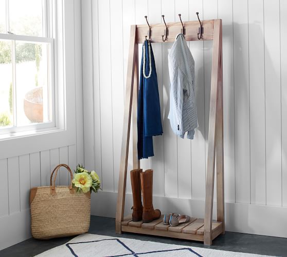 pottery barn clothes rack