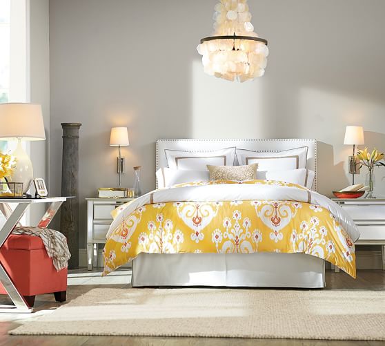 Park 22" Mirrored 1Drawer Nightstand Pottery Barn