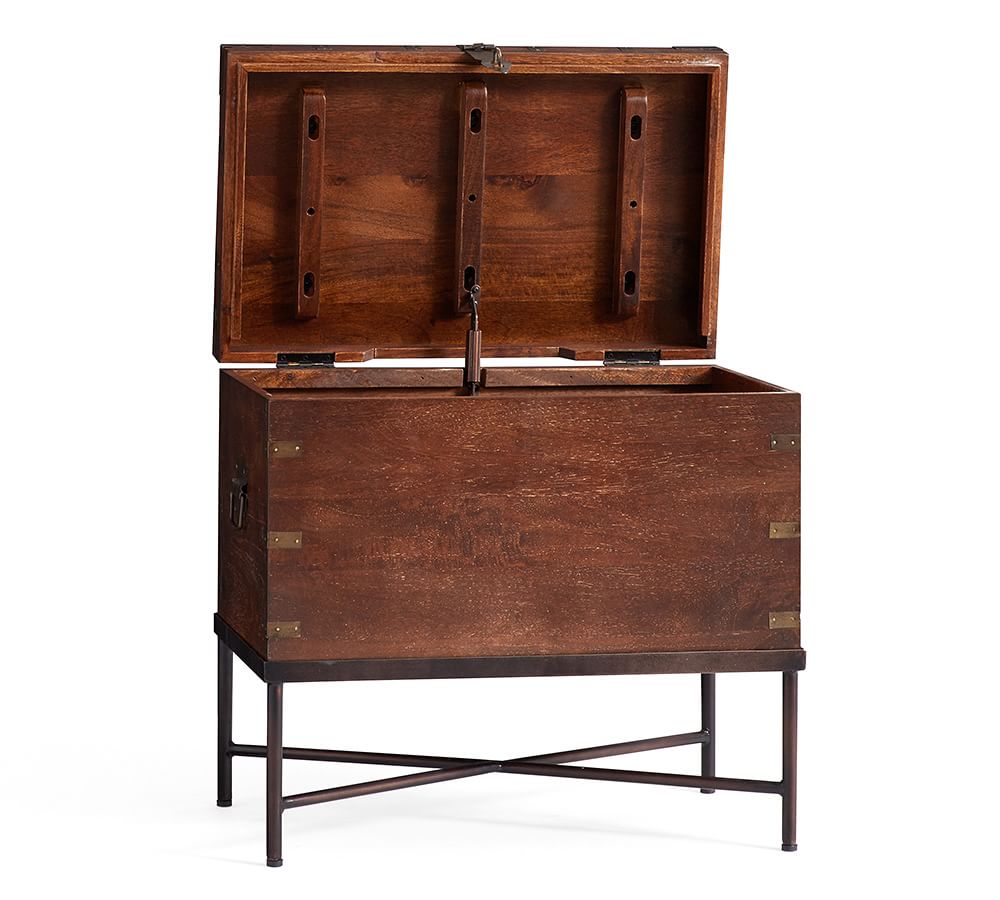 Timor 26" Trunk End Table Pottery Barn