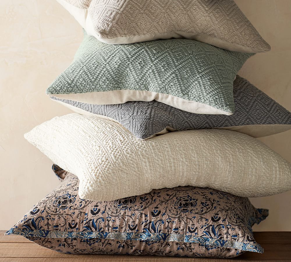 Avi Printed Decorative Pillow Cover Pottery Barn
