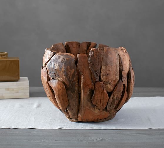 Teak Root Bowl Pottery Barn