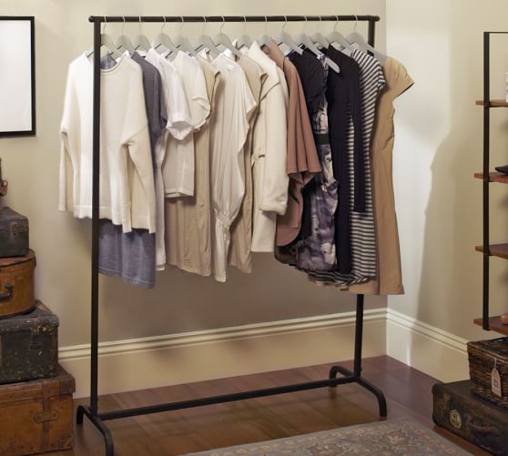 pottery barn clothes rack