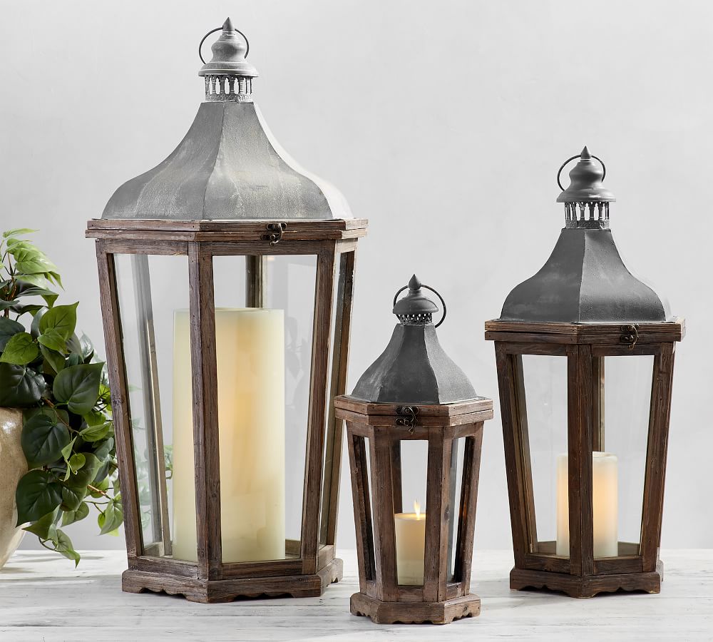 Park Hill Indoor Outdoor Lantern Pottery Barn