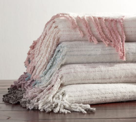 ombre throw