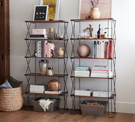 Dublin 30 75 X 55 Modular Etagere Bookcase Pottery Barn