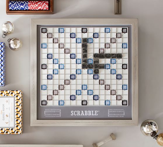 Wooden Scrabble Board Game Luxury Edition