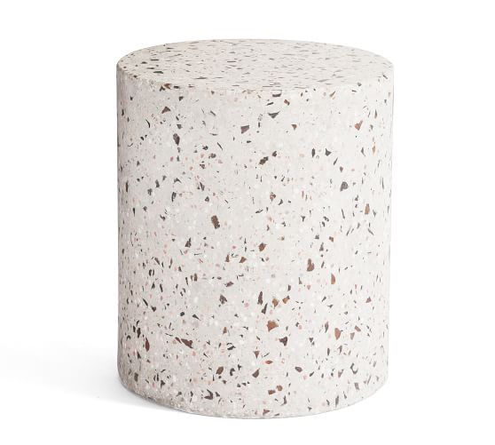 Terrazzo 15 Round Side Table Pottery Barn