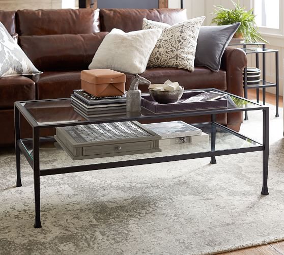 Tanner 48 Rectangular Coffee Table Pottery Barn