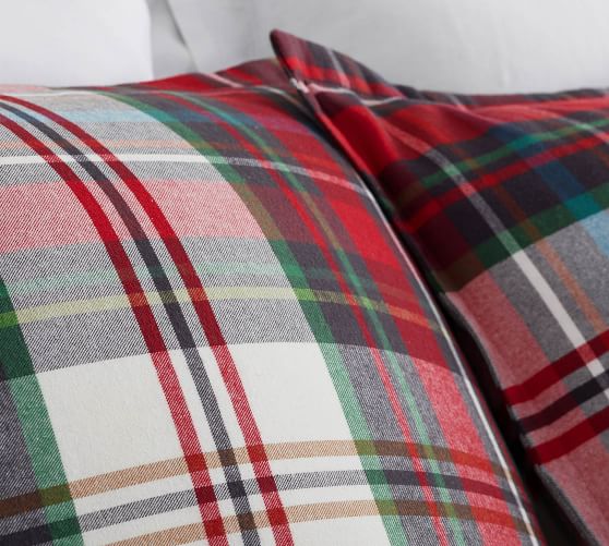 declan plaid duvet